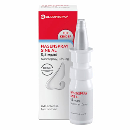 Aliud Pharma Nasenspray sine AL 0,5mg / ml  ALIUD PHARMA