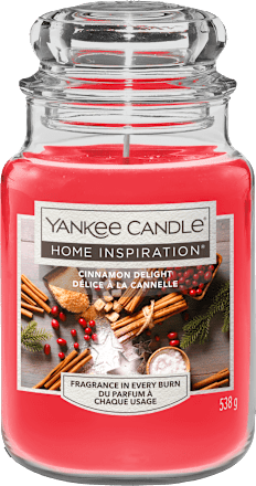 Lumânare parfumată mare cu Scorțișoară YANKEE CANDLE