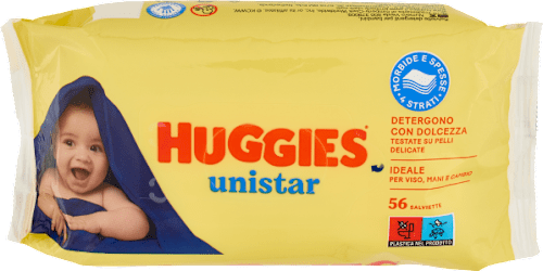 Șervețele umede baby unistar  Huggies