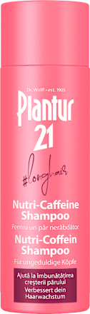 Șampon pentru creșterea părului cu nutri cofeină Plantur 21