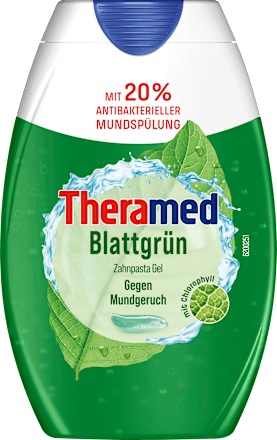 Zahnpasta Gel 2in1 Blattgrün Theramed