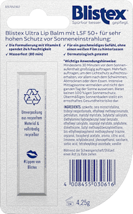 Lippenpflege sun protect, LSF 50+ Blistex