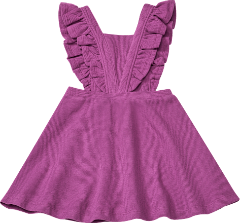 Kleid mit Waffel-Struktur, lila, Gr. 92 ALANA