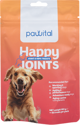 Dopolnilna hrana za odrasle pse Happy Joints pawital