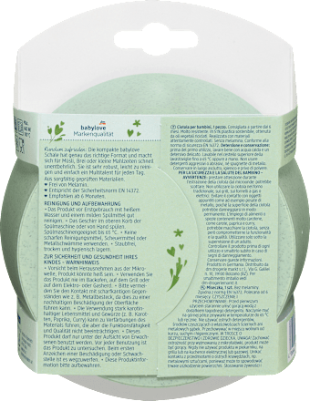 Bol de plastic Koala, 6 luni, diverse culori/variante babylove nature