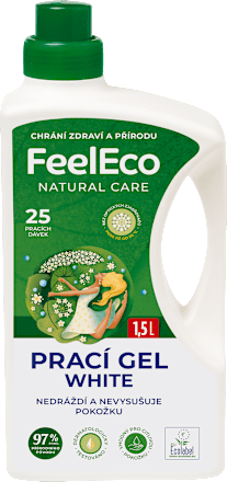 Prací gél na bielu bielizeň White FeelEco