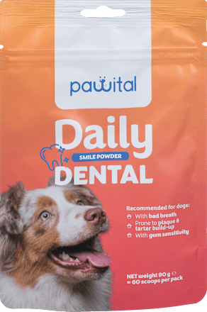 Dopolnilna hrana za odrasle pse Daily Dental pawital