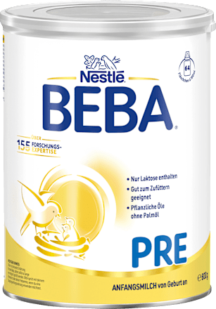 Anfangsmilch Pre von Geburt an Nestlé BEBA