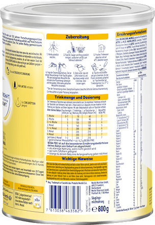 Anfangsmilch Pre von Geburt an Nestlé BEBA