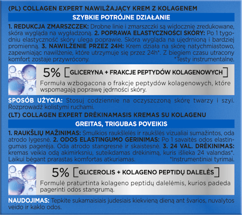 Krem do twarzy z kolagenem Collagen Expert L'ORÉAL PARiS