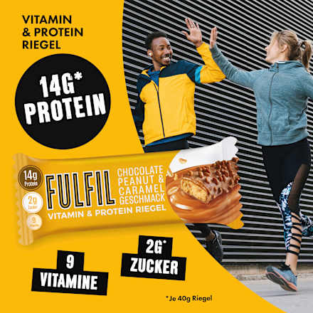 Proteinriegel, Peanut Caramel Geschmack FULFIL