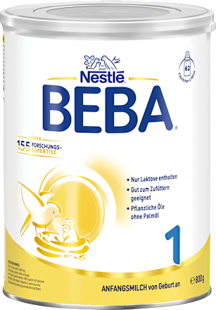 Anfangsmilch 1 von Geburt an Nestlé BEBA