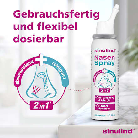 Nasenspray 2 in 1 sinulind