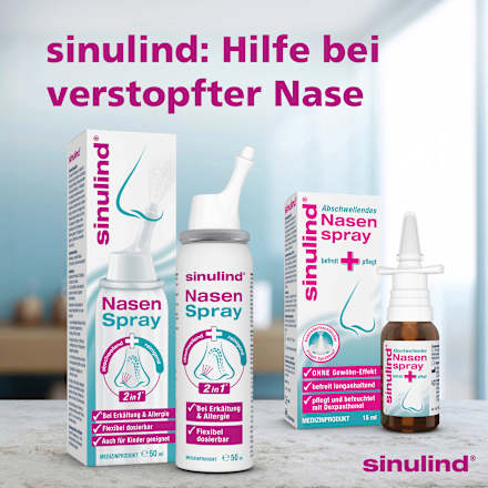 Nasenspray 2 in 1 sinulind