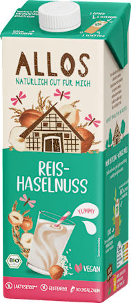 Pflanzendrink, Reis-Haselnuss Natur ALLOS