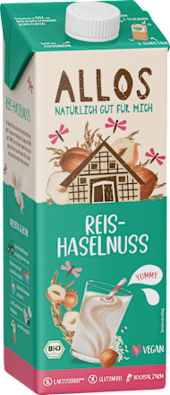 Pflanzendrink, Reis-Haselnuss Natur ALLOS