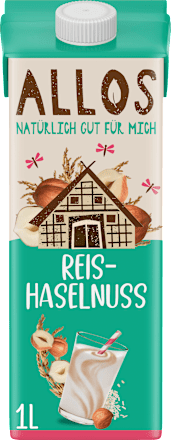 Pflanzendrink, Reis-Haselnuss Natur ALLOS