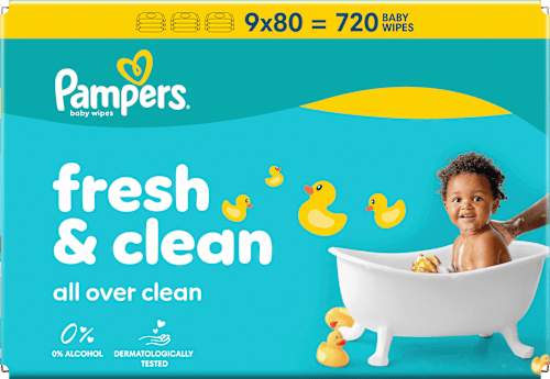 Feuchttücher Fresh & Clean Pampers