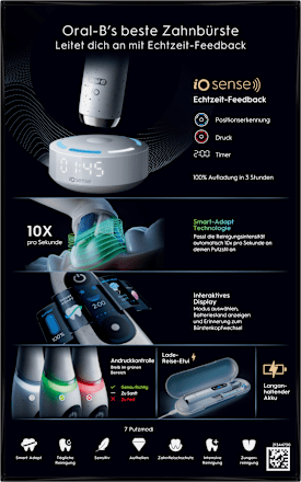 Elektrische Zahnbürste iO Series 10 Stardust White Oral-B