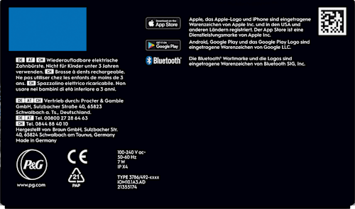 Elektrische Zahnbürste iO Series 10 Stardust White Oral-B