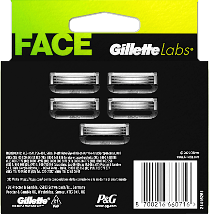 Rasierklingen Labs Champion Gold Gillette