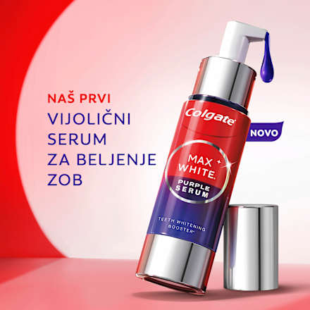 Serum za beljenje zob Max White Purple Serum Colgate