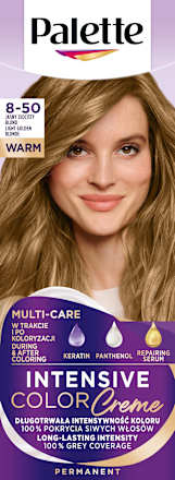 Farba do włosów 8-50 Jasny Złocisty Blond Palette INTENSIVE COLOR CREME