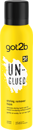 Pena na odstránenie zvyškov stylingu Un-Glued  got2b