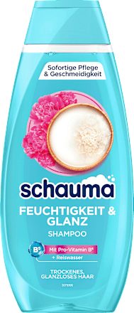 Shampoo Feuchtigkeit & Glanz schauma