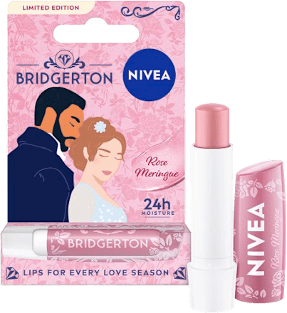 Balsam de buze Bridgerton Rose Meringue NIVEA