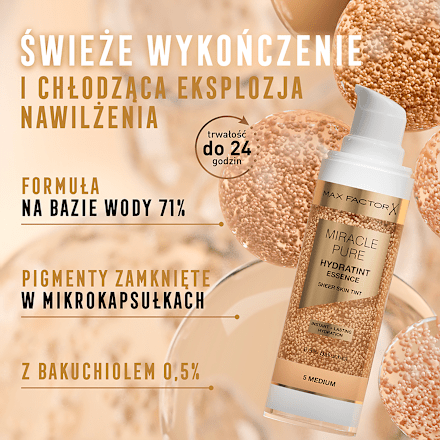 Nawilżający tint do twarzy Miracle Pure Hydratint Essence 2 Fair-Light MAX FACTOR