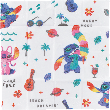 Detské hygienické vreckovky Lilo & Stitch 6x9 Disney