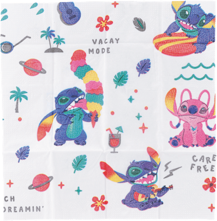 Detské hygienické vreckovky Lilo & Stitch 6x9 Disney