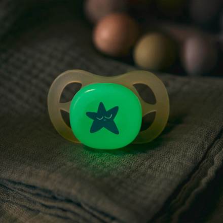 Nočné cumlíky ultra start Nighttime - dievča 0-2 m PHILIPS AVENT