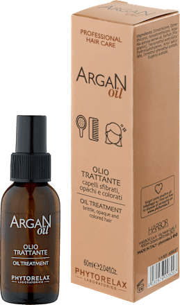 Olio trattante Professional Hair Care per capelli sfibrati, opachi e colorati Phytorelax