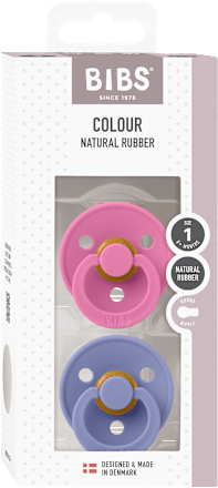 Colour duda varalica, 0 – 6 mj. – ljubičasta i roza BIBS