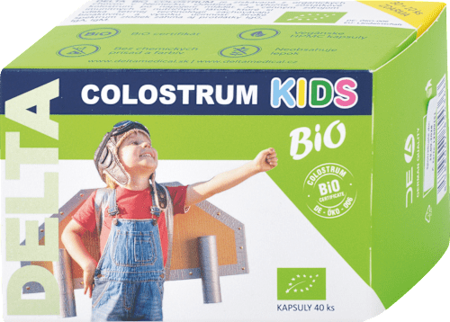 Bio Kapsuly Colostrum Delta Kids  Delta Colostrum