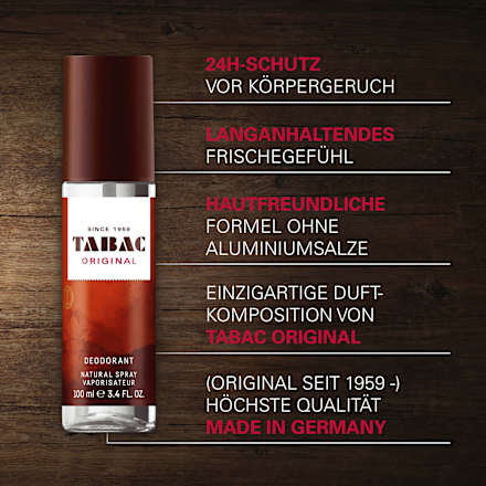 Deospray Natural Tabac Original