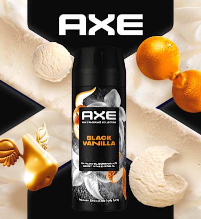 deodorant sprej Black Vanilla Axe