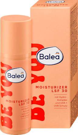 Hydratačný pleťový krém Be You OF 30  Balea