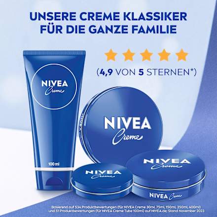 Pflegecreme in der Dose NIVEA