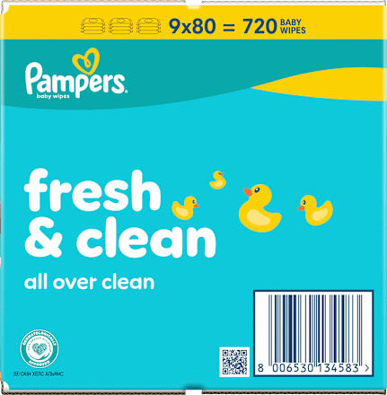 Feuchttücher Fresh & Clean Pampers
