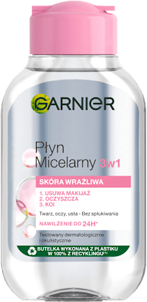 Płyn micelarny 3w1, skóra wrażliwa GARNIER