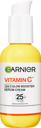 Serum Creme Vitamin C 2in1 Glow Booster LSF 25 Garnier Skin Active