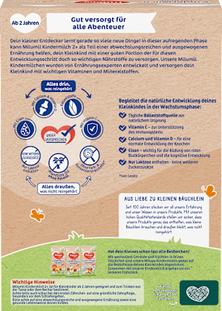 Kindermilch ab 2 Jahren Milupa