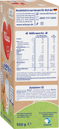 Kindermilch ab 2 Jahren Milupa