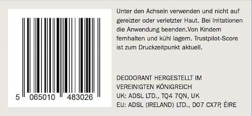 Deostick Set Tropic Tonic + Nachfüllpack Fussy