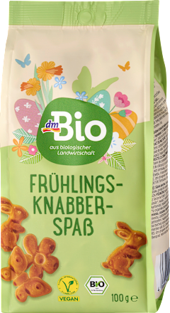 Slaný snack Jarná chrumkavá zábava dmBio