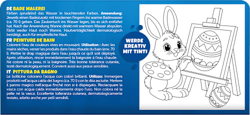 Geschenkset Kinder Badezusätze Bade Malerei 3tlg Tinti