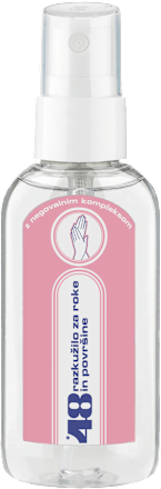 Razkužilo za roke in površine 48